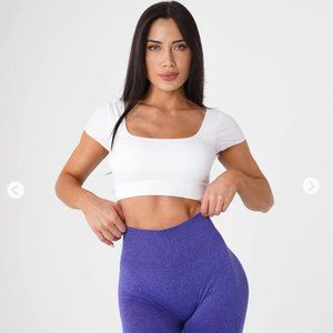 NVGTN White Serene Seamless Bra Size M